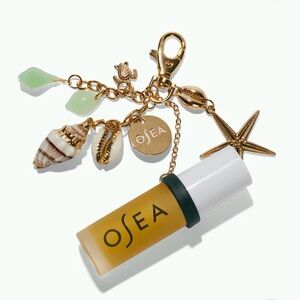 OSEA lipgloss holder keychain. NEW
